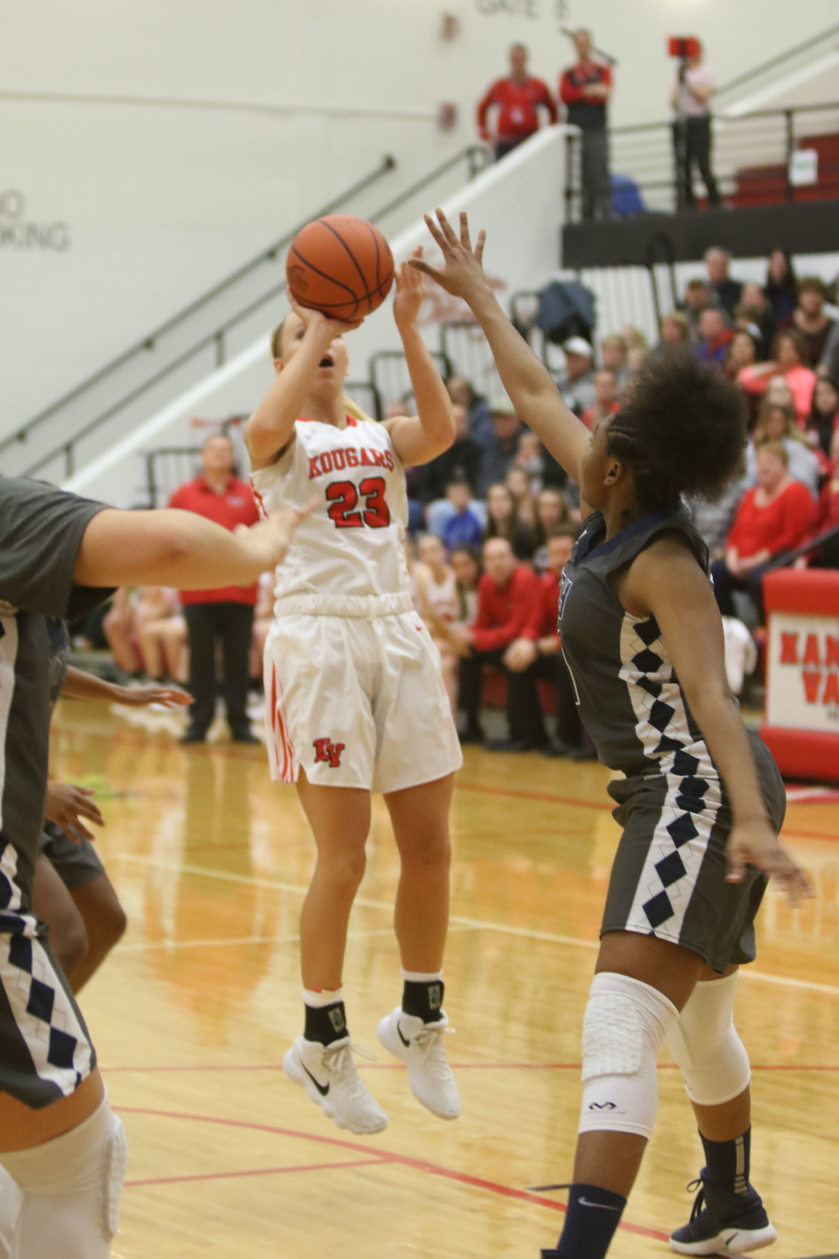 Gallery: Girls basketball sectional - Kankakee Valley vs Michigan City